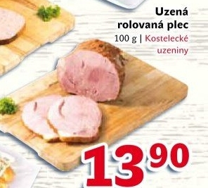 Uzená rolovaná plec Kostelecké uzeniny
