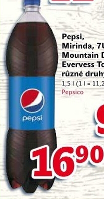 Limonáda Pepsi