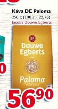 Mletá káva Paloma Douwe Egberts