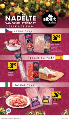 akční leták Albert 8.11.2017-14.11.2017