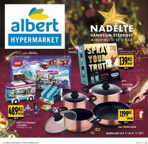akční leták Albert 8.11.2017-21.11.2017
