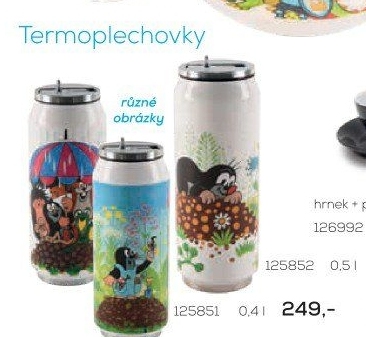 Termoska-plechovka ner. 0,4l KRTEK - Orion akcniletaky.com