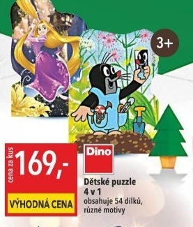Puzzle dětské Dino