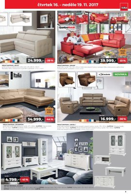 akční leták Kika nábytek 13.11.2017-26.11.2017