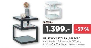 Přístavný stolek SELECT