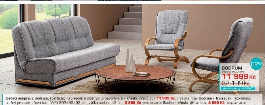 Sedací souprava 3F+1+1 Bodrum