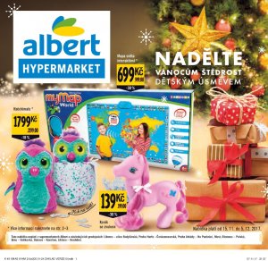 akční leták Albert 15.11.2017-5.12.2017
