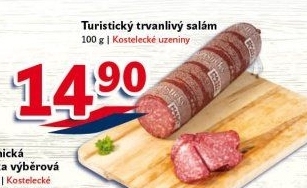 Salám turistický Kostelecké uzeniny