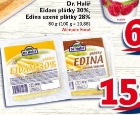 Sýr Eidam 30% Dr.Halíř