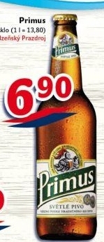 Pivo světlé výčepní 10° Primus