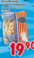 Neloupané arašídy Ensa