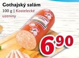 Salám Gothaj Kostelecké uzeniny