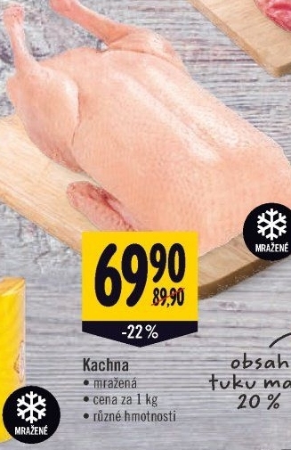 Kachna mražená - Albert akcniletaky.com