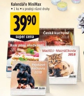 Stolní kalendář MiniMax