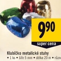 Vázací dekorační stuha