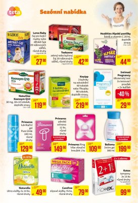 akční leták Teta drogerie 23.11.2017-2.12.2017