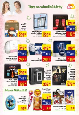 akční leták Teta drogerie 23.11.2017-2.12.2017