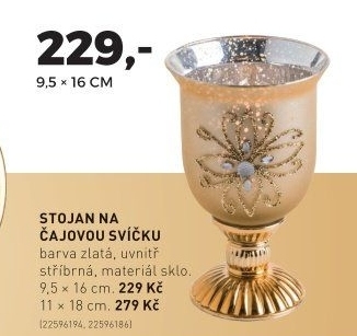 Stojan na čajové svíčky