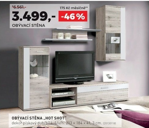 Obývací stěna HOT SHOT