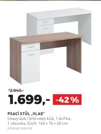 Psací stůl VLAD