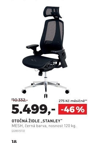Otočná židle STANLEY