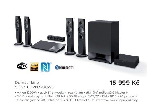 Domácí kinoSony BDV-N7200WB