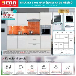akční leták Jena nábytek 27.11.2017-10.12.2017