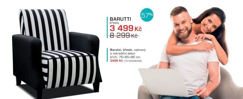 Křeslo Barutti