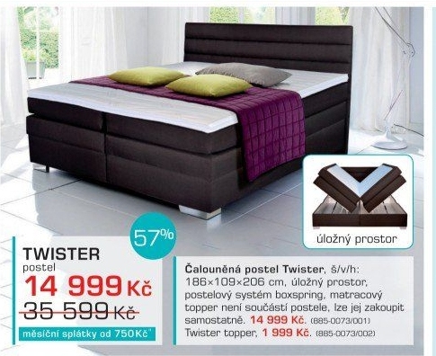 Postel Twister Boxspring