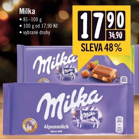 Čokoláda Milka