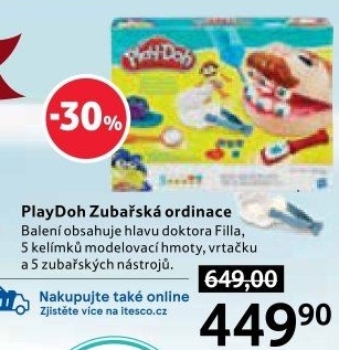 Sada Zubař Play-Doh - Tesco akcniletaky.com