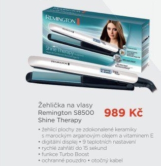 Žehlička na vlasy Remington S8500 Shine Therapy