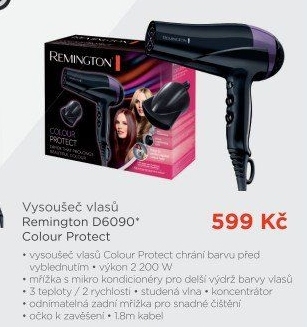 Vysoušeč vlasů Remington D6090