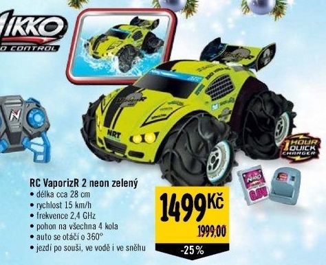 RC auto Nikko Vaporizr