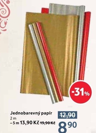 Balicí papír vánoční