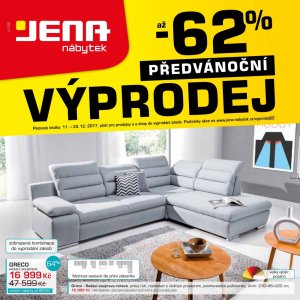 akční leták Jena nábytek 11.12.2017-23.12.2017