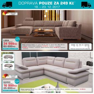 akční leták Jena nábytek 11.12.2017-23.12.2017