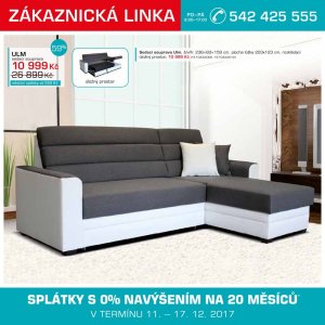 akční leták Jena nábytek 11.12.2017-23.12.2017