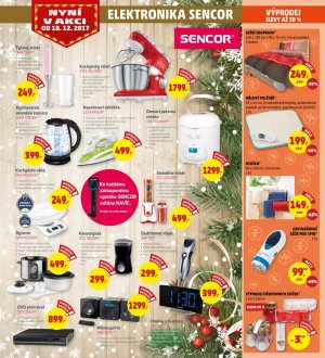 akční leták Penny Market 18.12.2017-23.12.2017