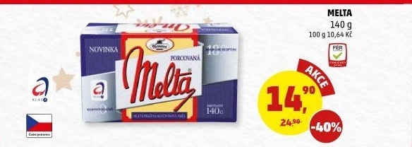 Nápoj instantní obilninový porcovaný Melta Kávoviny