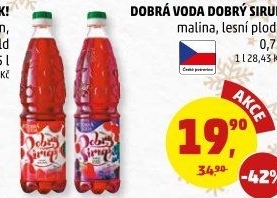 Sirup Dobrá voda