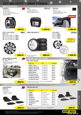 akční leták Auto Kelly 4.12.2017-31.12.2017