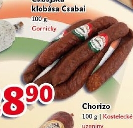 Klobása Csabai Gornický
