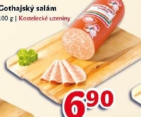 Salám Gothaj Kostelecké uzeniny