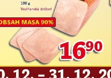 Šunka kuřecí Vodňanské kuře
