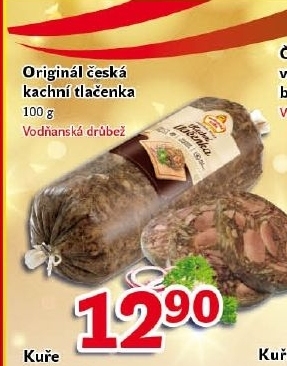 Tlačenka kachní Vodňanské kuře