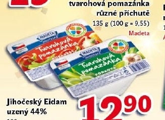Tvarohová pomazánka Jihočeská Madeta