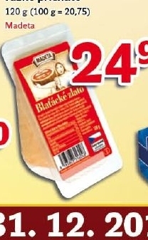 Sýr Blaťácké zlato Madeta