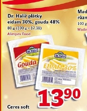Sýr Eidam 30% Dr.Halíř