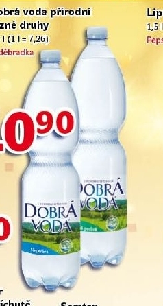 Přírodní voda Dobrá voda